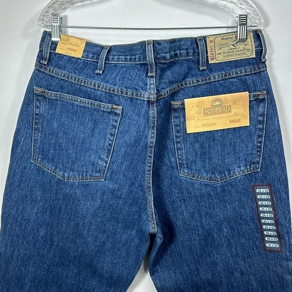 RedHead relaxed fit jeans size 35×32. NWT.